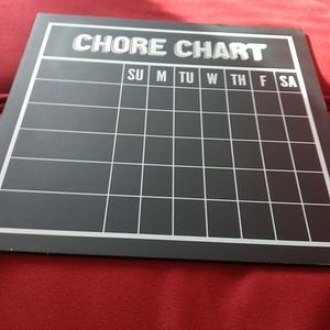 Chore Chart Chalkboard